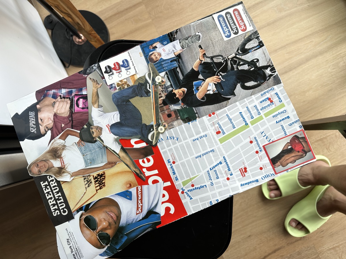 New York street culture collage created by Never Miss Out