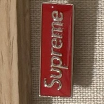 Red box logo collector pin